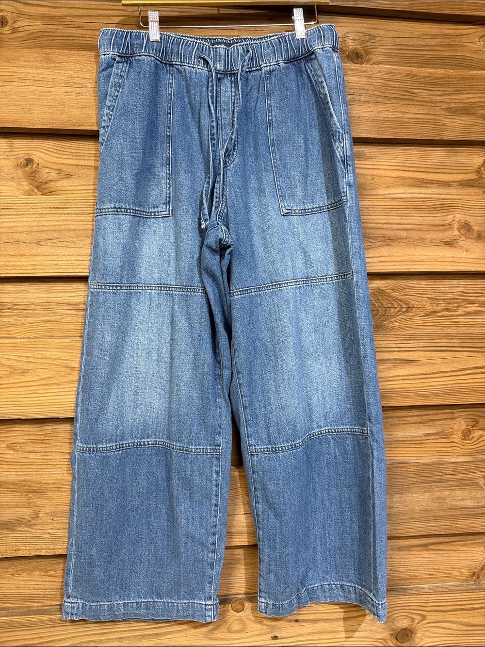 GAP High-Rise Wide-Leg Denim Jeans